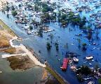 Ninth Ward flooding. Photo by Kathy Anderson, LOLA