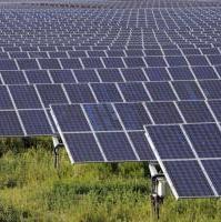 A solar farm