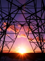 sunset on power infrastructure