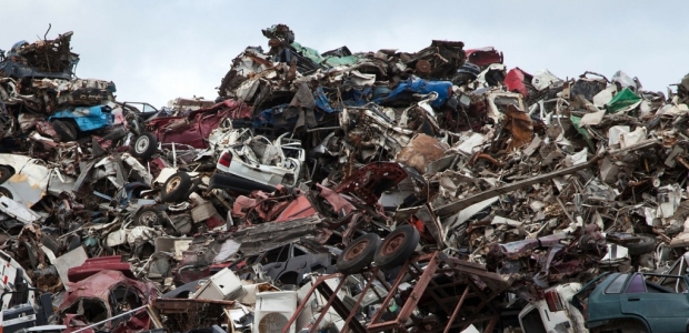 Almost every metal is recyclable, yet the scrap metal doesn