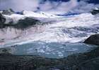 Debris free plateau glacier in Bhutan
