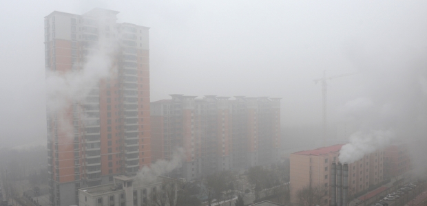 Severe pollution affected the city of Beijing during January 2013, as shown in this photo. (Hung Chung Chih/Shutterstock.com photo) 
