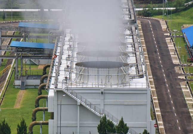 Cooling tower in NYC