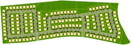A typical single-family subdivision