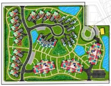 Using Prefurbia concepts, the 10-acre site supports 75 housing units.
