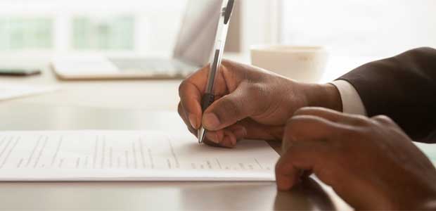 Who has the Authority to sign Environmental Applications and Reports?