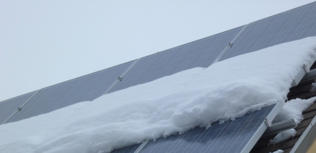 The ice and snow brought by winter 2014 storms can be detrimental to home solar arrays