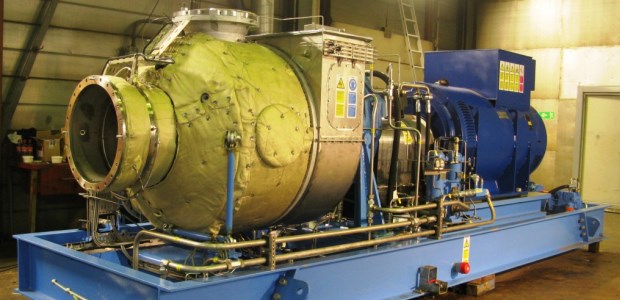 This photo shows the Ener-Core Powerstation KG2-3G/GO, which integrates Ener-Core’s proprietary Gradual Oxidation technology with a highly efficient 2MW gas turbine. It is engineered to meet demanding emissions regulations and to provide continuous power generation on a wide range of fuel qualities. (Ener-Core, Inc. photo)