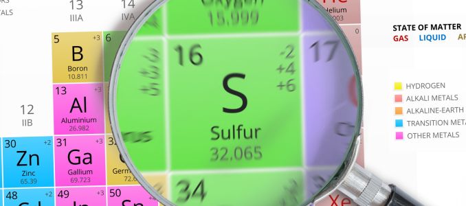 Sulfur on the Periodic Table