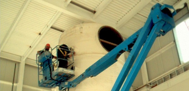 The scrubber was installed inside the treatment building eliminating the concern of freezing during cold months and costs associated with winterization. (Anguil Environmental Systems photo)