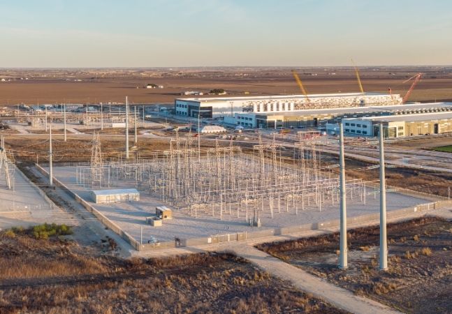 new Skybox Power Campus data colocation center in North Austin Texas