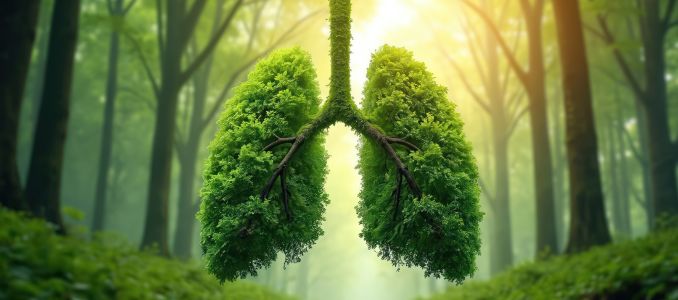 Green Lungs from Trees