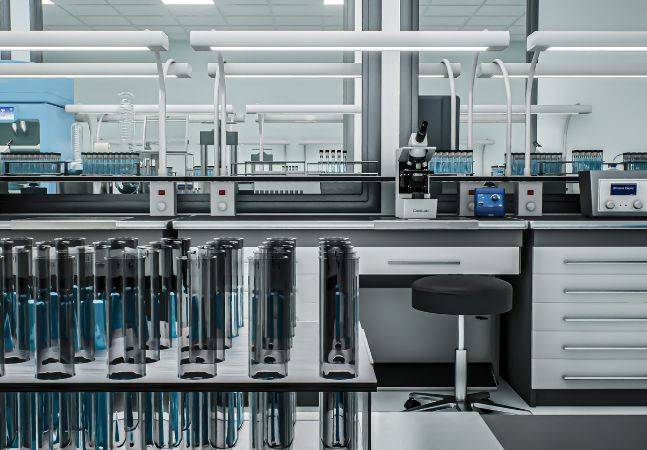 Clean Room in a Laboratory