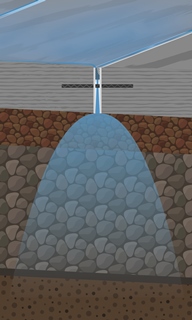 The d-Rain Joint is a simple, low-cost, and robust onsite storm water management alternative compared to other permeable, pervious surface options and can be used wherever a permeable, pervious driveway, parking lot, street or walkway is needed. 
