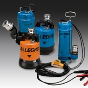 Allegro Industries’ portable dewatering and sludge pumps are great for use in confined spaces.