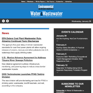 Water & Wastewater Newsletter